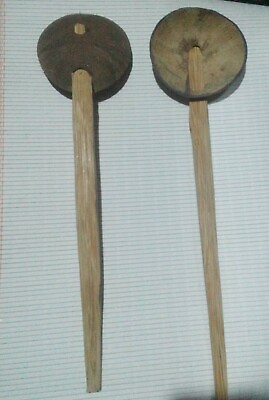 Handmade Coconut Shell Spoon Natural Kitchen tool Ceylon Traditional Wood $4.99