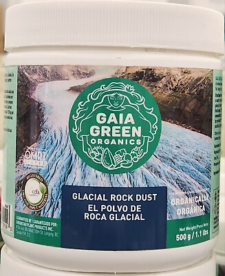 #ad GAIA GREEN Organic Glacial Rock Dust 1.1 lb New $12.95