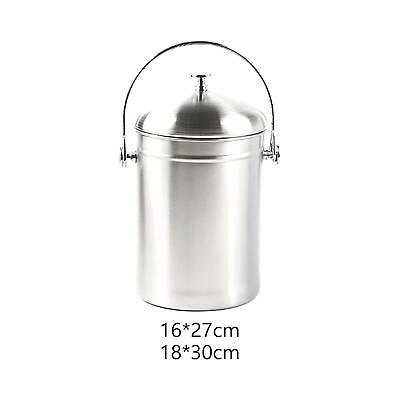#ad #ad Stainless Steel Compost Bin Kitchen Counter Bread Peel Portable Food Scraps $51.70