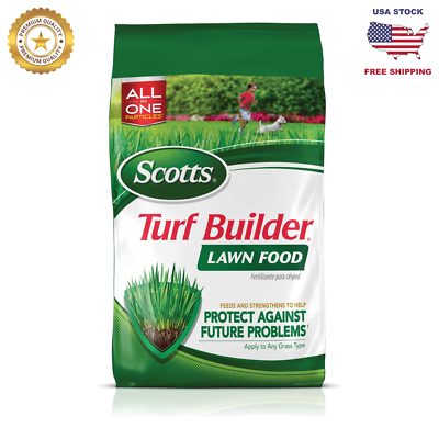 #ad Fertilizer For All Grass Types Scotts Turf Builder Lawn Food 5000 Sq. Ft. 1 $36.95
