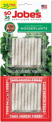 #ad #ad Jobe#x27;s Fertilizer Spikes Indoor Houseplants 50 Count $5.78