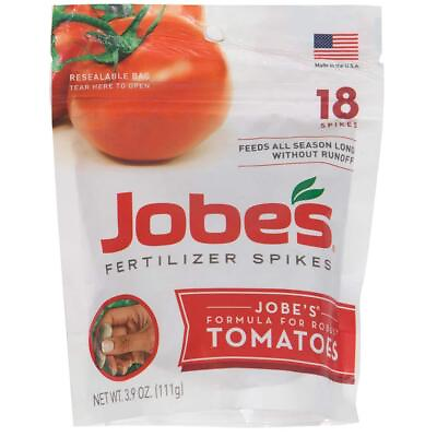 3.9 Oz. Tomato Plant Food Fertilizer Spikes 18 Pack $9.53
