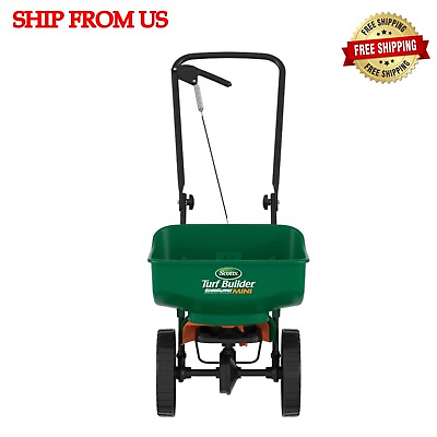 Easily Apply Lawn Care Products with Scotts Mini Broadcast Spreader 76121 Green $47.98