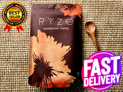 #ad ORGANIC RYZE MUSHROOM COFFEE ☕ Brand New Bag 30 Servings FAST Shipping $29.99