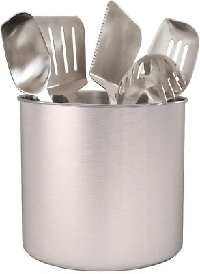 #ad #ad Keep Your Utensils Organized – Stainless Steel Kitchen Holder Jumbo Silver $23.96