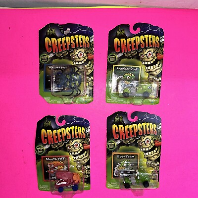 #ad Playing Mantis Glow In The Dark quot;Creepstersquot; Lot Of 4 $20.99