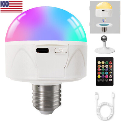 #ad Rechargeable Light Bulb Indoor outdoor Magnetic LED USB Camping Tant Night Lamp $14.99