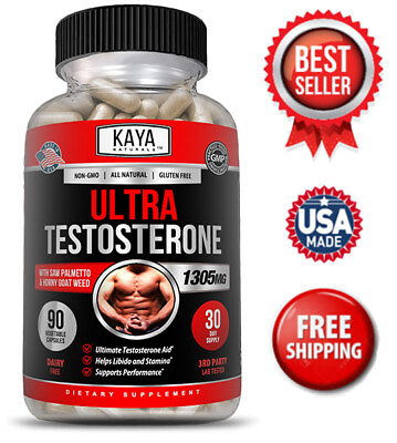 Natural Testosterone Booster Increase Energy Improve Muscle Strength amp; Growth $11.68