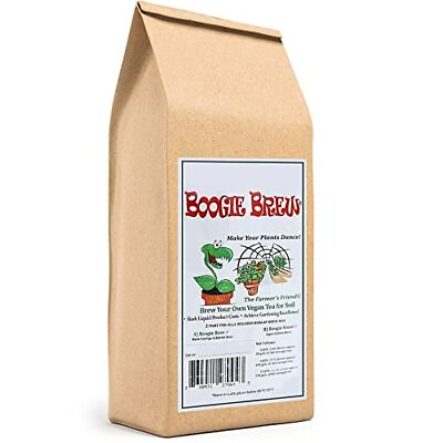 #ad Boogie Brew Compost Tea 3lb Makes 50 Gallons of Compost Assorted Sizes $60.91