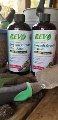 #ad #ad Fertilizer Liquid Plant Food Flower Lawn Garden Organic REV 16 Ounce 2 Pack $46.86