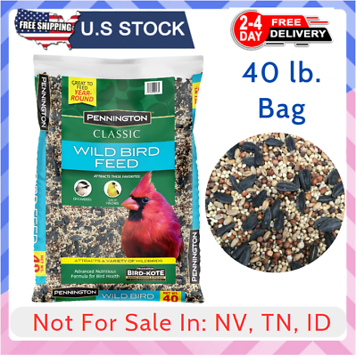 #ad Pennington Bird Seed Classic Wild Bird Feed 40 lb Bag NEW $24.97