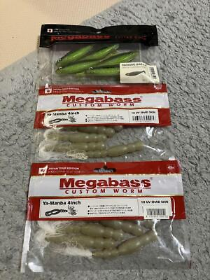 #ad #ad Mega Bass Worm Set Sale $54.59