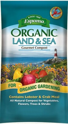 Espoma 1 Cubic foot Organic Land amp; Sea Gourmet Compost $33.87