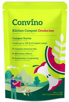 #ad #ad Convino: A Compost Starter Accelerator Which Help to Reduce Kitchen Waste Odor $13.55