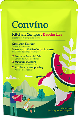 Compost Starter Accelerator Help Reduce Kitchen Waste Odor and Convert Yard Wast $14.98