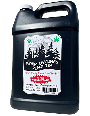 #ad Worm Castings Plant Tea Concentrate $18.99