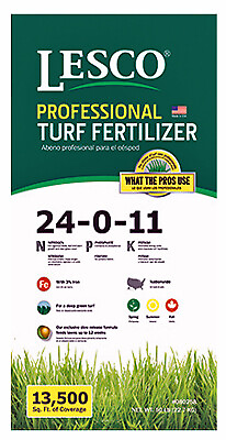 #ad #ad Lesco Professional 080258 Turf Fertilizer 24 0 11 Formula 50 Lbs.13500 Sq. $1701.81