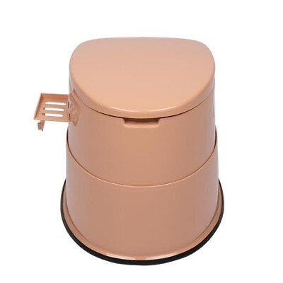 #ad #ad New portable emergency toilet w Non slip Mat for Outdoor Travel CampingBrown $47.39