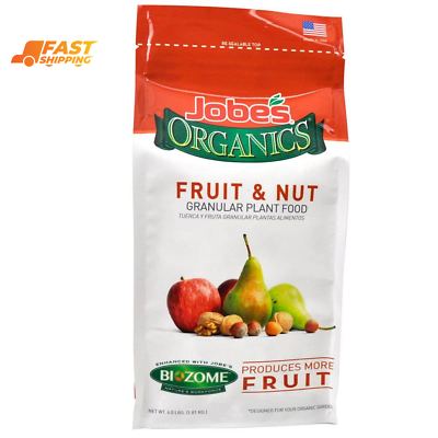 #ad 4 Lb. Organic Granular Fruit and Nut Plant Food Fertilizer with Biozome OMRI Li $9.73