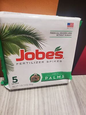 #ad 2 NEW Jobes 01010 Palm Tree Fertilizer Spikes 10 5 10 SEALED UNUSED $31.00