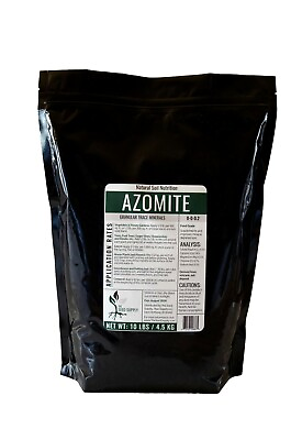 #ad 10 Pounds Granular AZOMITE Trace Mineral Slow Release Fertilizer $28.00