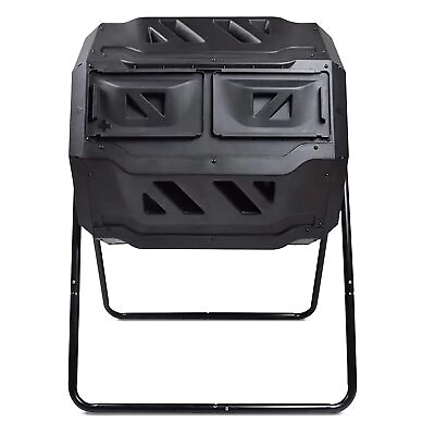 #ad #ad Naturals Durable Compost Tumbler Outdoor with Metal Stand 160L Capacity Com... $131.68