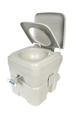 #ad Camco 41541 Portable Toilet 5.3 Gallon for RV Camping Boating and Outdoor $273.58
