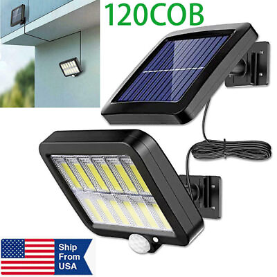#ad #ad 1200000lm LED Solar Street Light Security Flood Lamp Motion Sensor Outdoor Wall $11.99