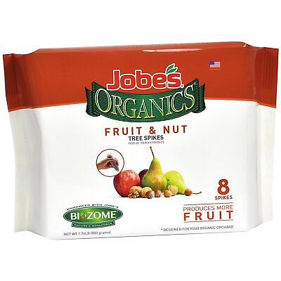 #ad #ad Jobe’s Organics 01213 Tree Spikes for Fruit and Nuts 8 Spikes $17.91