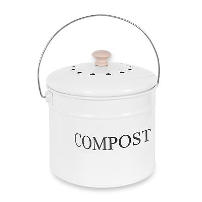#ad #ad Compost Bin for Kitchen Counter 1 Gallon Compost Bucket for Kitchen Compost... $44.92