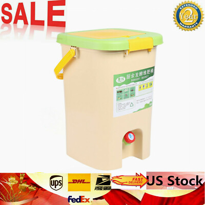 21L Indoor Composter Compost Bin Food Recycler and Kitchen Compost Container $45.60