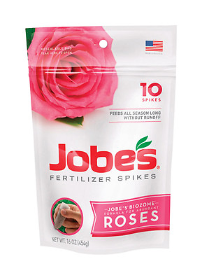 #ad Jobe#x27;s 04102 Rose Fertilizer Spikes 10 Multicolor $12.99