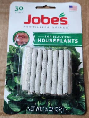 #ad Jobes Fertilizer Spikes Houseplants Garden Plant Food 30 Sticks $4.00
