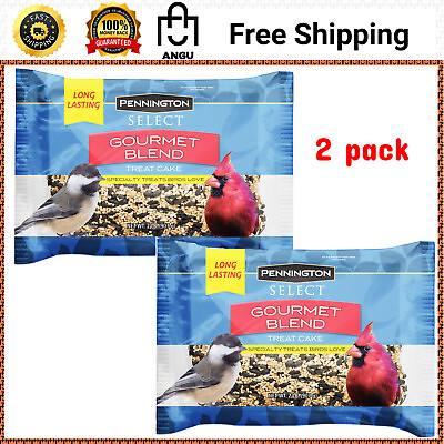 Pennington Premium Gourmet Wild Bird Seed Cake 2 lb. 2 Pack $17.99