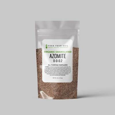 #ad Organic Granulated Azomite Fertilizer Feed your Soil $28.99