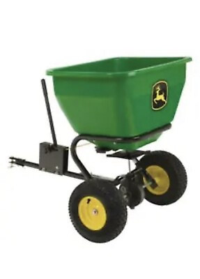 #ad John Deere LPBS36JD Tow Broadcast Spreader GreenNO SHIPPING LOCAL PICKUP ONLY $154.99