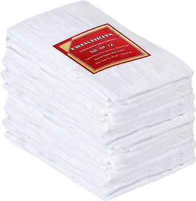 Utopia Kitchen Flour Sack Tea Towels 28quot; x 28quot; Ring Spun 100% Cotton $18.99