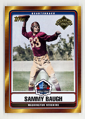 #ad #ad 2006 Topps #HOFT SB Sammy Baugh Hall of Fame Tribute Washington Redskins $2.15