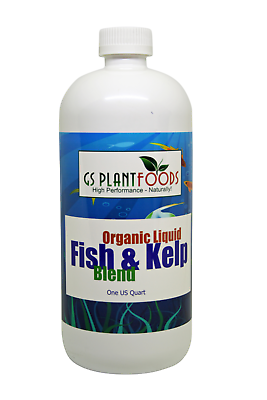 Fish amp; Kelp Blend Organic Fertilizer 1 Quart of concentrate $19.95