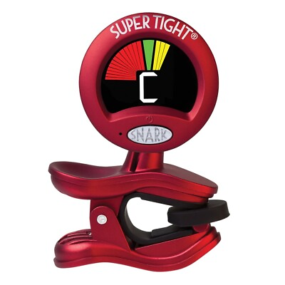 #ad #ad Snark ST 2 Super Tight Multi Instrument Chromatic Headstock Tuner Red $15.99