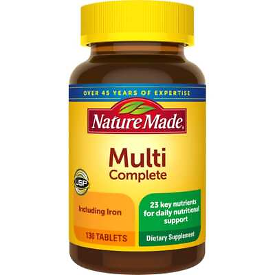#ad Nature Made Multi Complete 130 Tabs $15.08