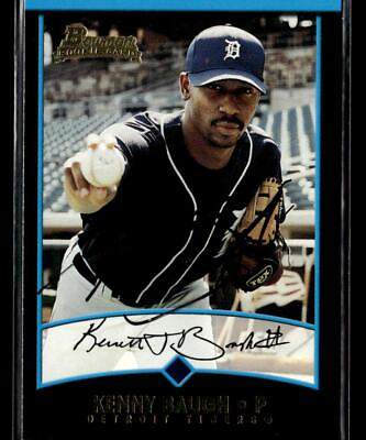 #ad Kenny Baugh signed auto 2001 Bowman Draft #BDP89 card Tigers $2.49