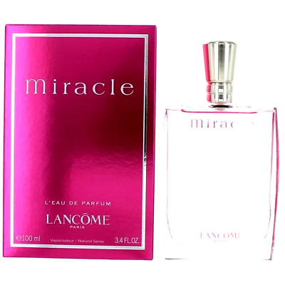 Miracle by Lancome Eau De Parfum Spray 3.4 Oz for Womens $65.00