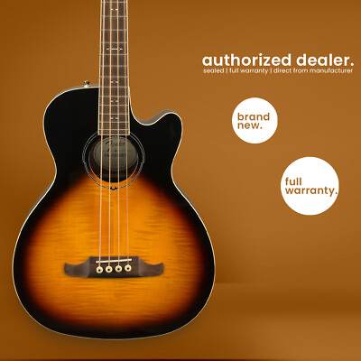Fender FA 450CE Acoustic Electric Bass Guitar Sunburst $479.99