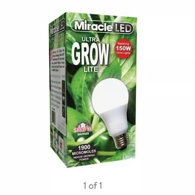 Miracle Grow Led Commercial Hydroponic Grow Lite Daylight $29.99