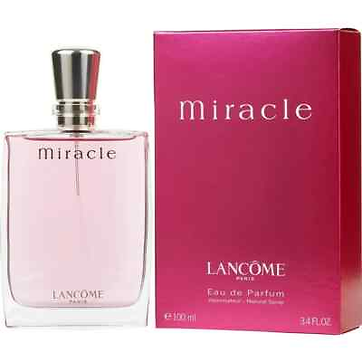 Miracle Perfume by Lancome 3.4 oz. L#x27;eau de Parfum Spray for Women. New In Box $39.99
