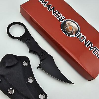 #ad #ad Mantis Knives Sabot 1 Fixed Blade Knife 2.5quot; 154CM Steel Blade Black G10 Handles $44.95