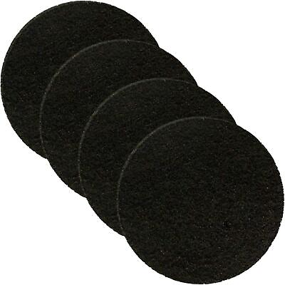 #ad 3.75 4 Pack Activated Charcoal Filter for Kitchen Compost Bin 3.75 Inch Acti $14.09