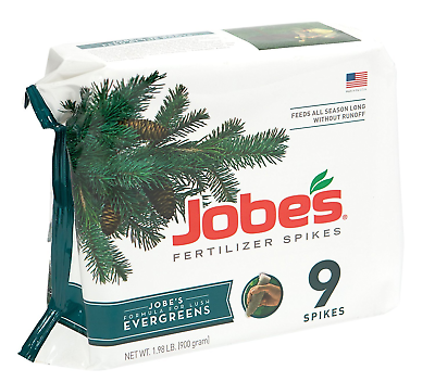 #ad Fertilizer Spikes Evergreen Tree 9 Count Slow Release Cypress Juniper... $16.42