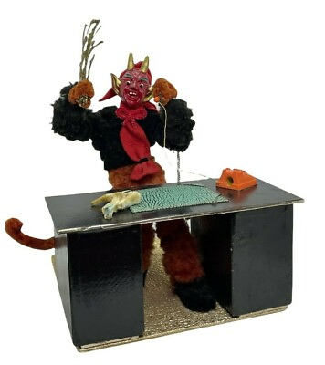 Kra 002 * Rarity Krampus Devil Candy Container Figure Antique Austria Christmas $2150.00